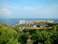 Der Kommunalhafen von Helgoland.