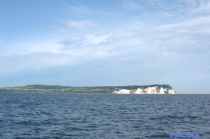 Møns Klint in der Morgensonne