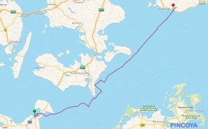 von Heiligenhafen -> Gislövsläge / Schweden