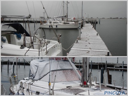 „Der Reiz des Wintersegelns muss sich hier irgendwo versteckt halten.“