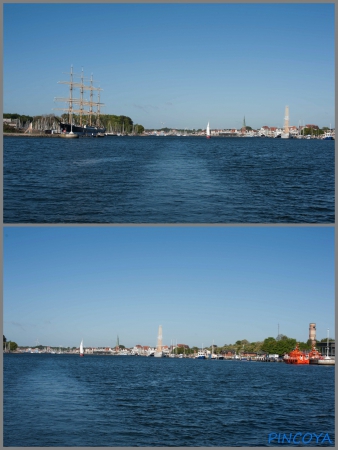 „Travemünde verabschiedet sich ordentlich mit Sonne...“