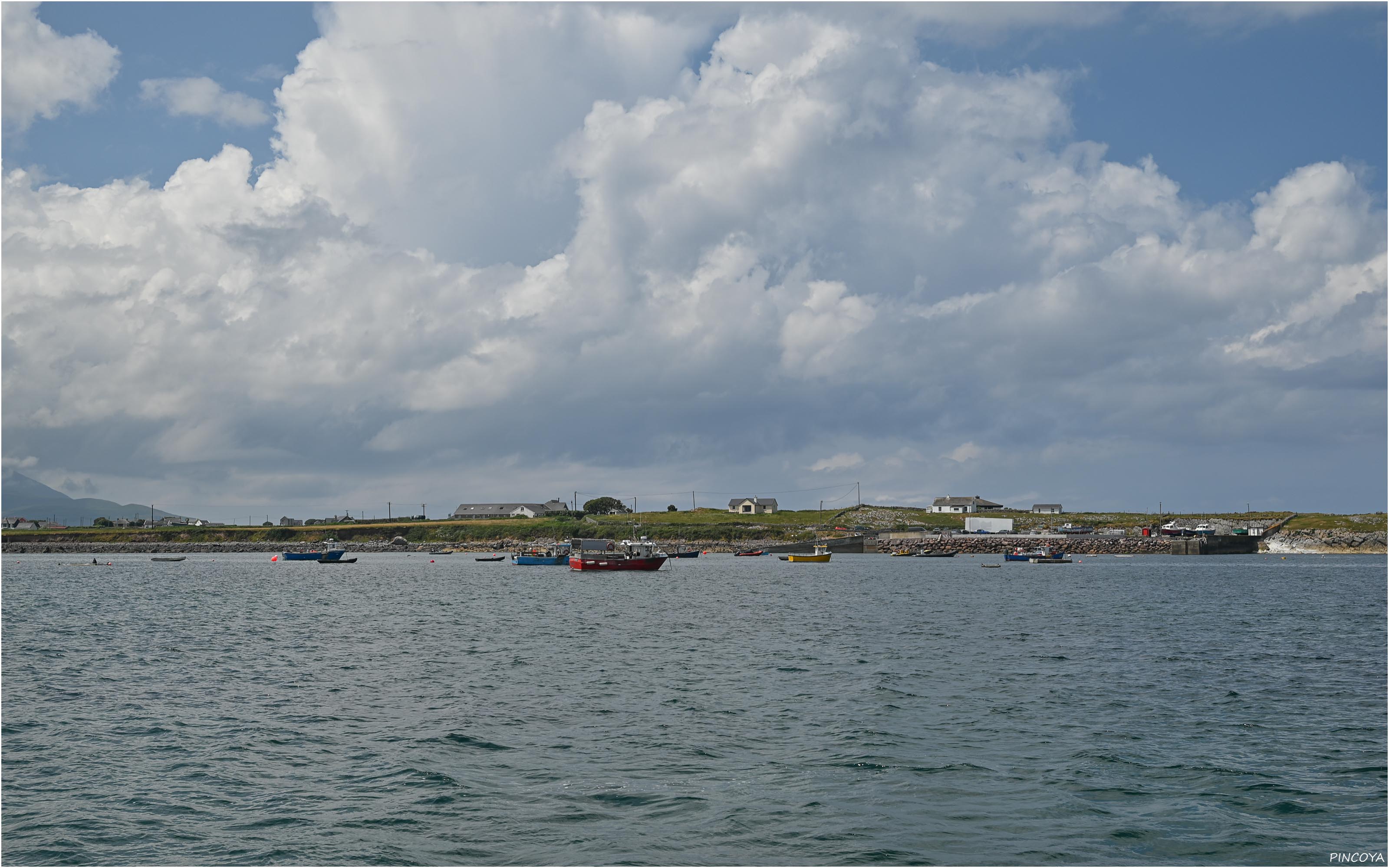 „Vor Anker in der Scarggane Bay“