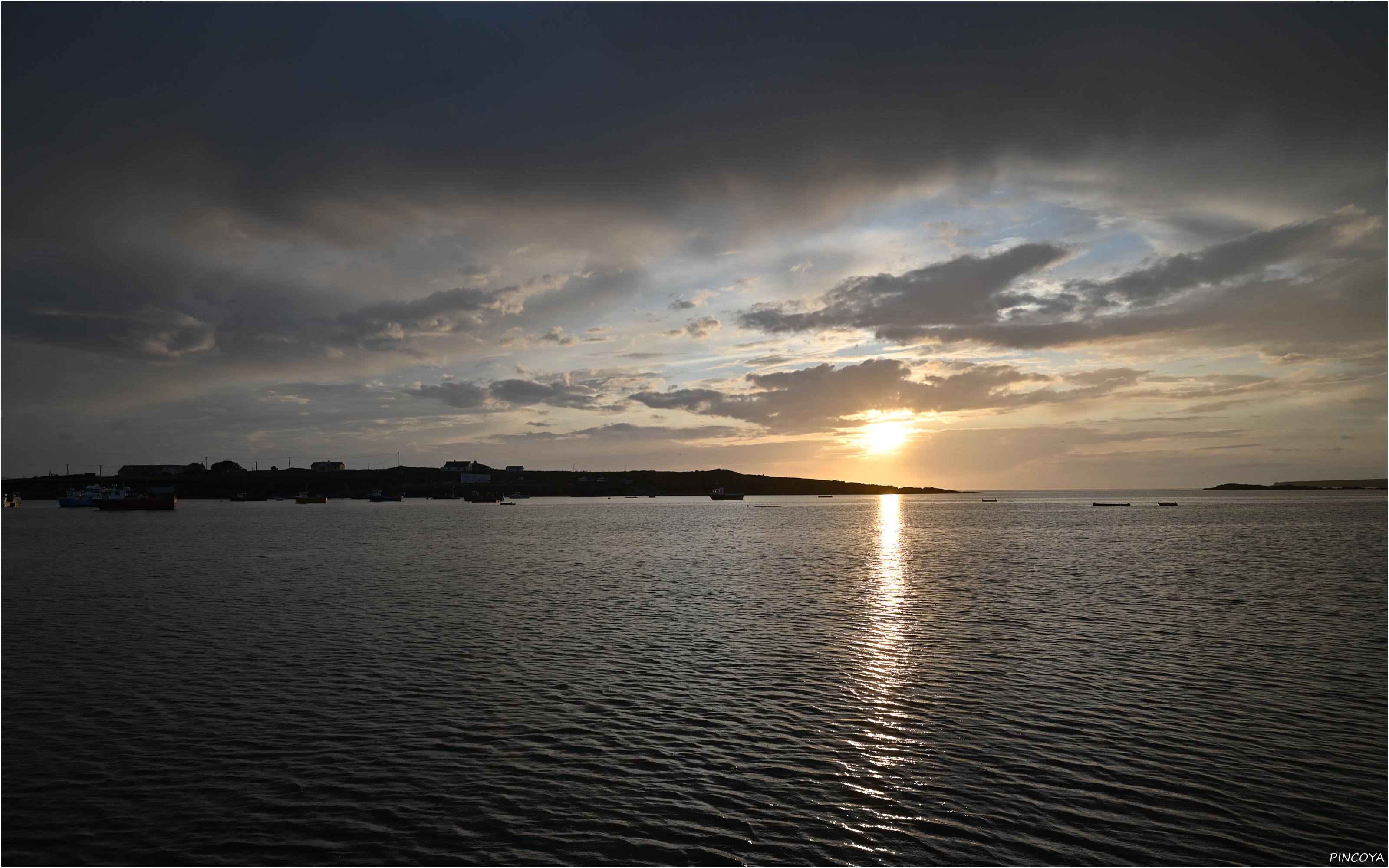 „Unser erster irischer Sundowner.“