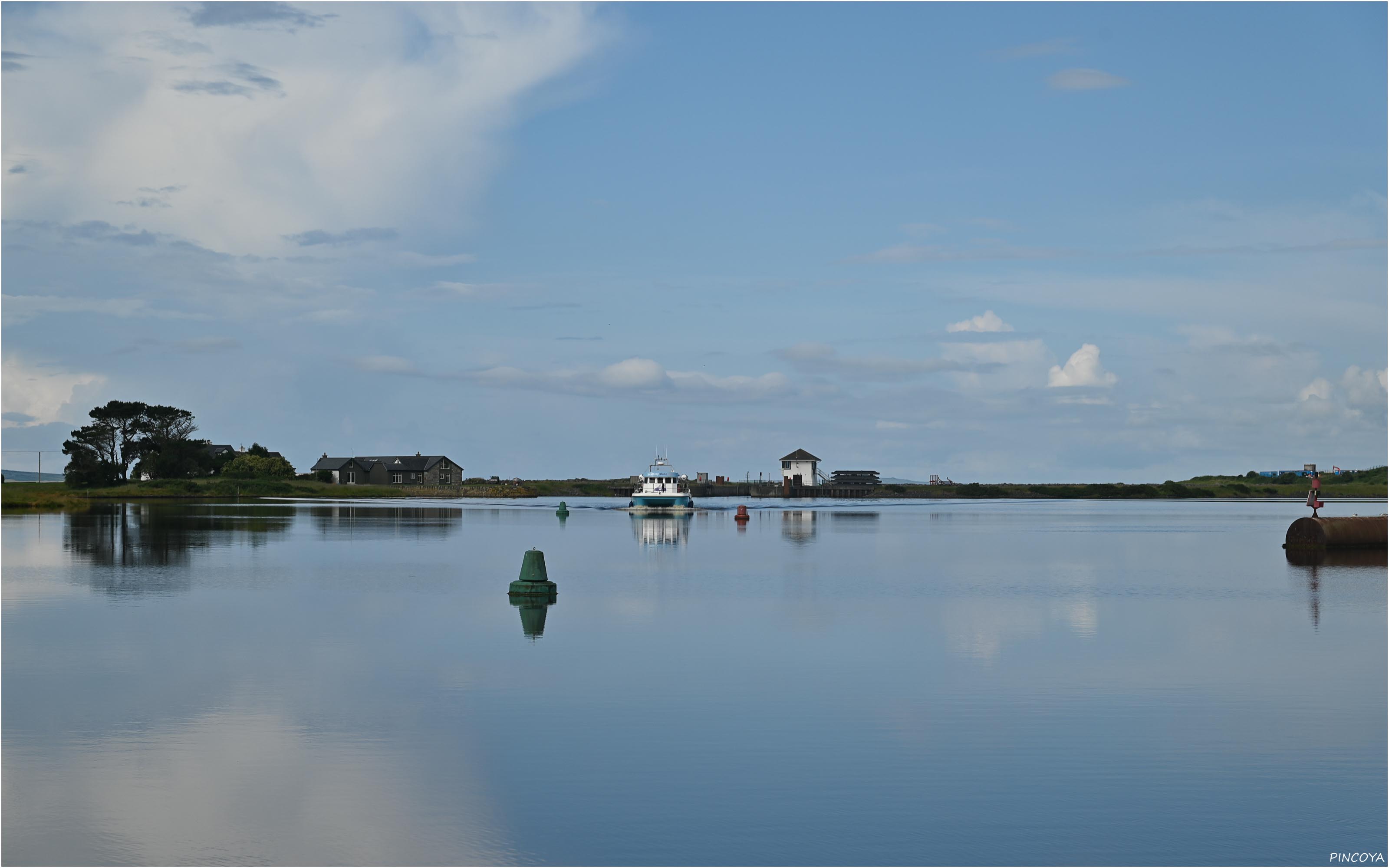 „Hinter der Schleuse ist es ziemlich ruhig.“