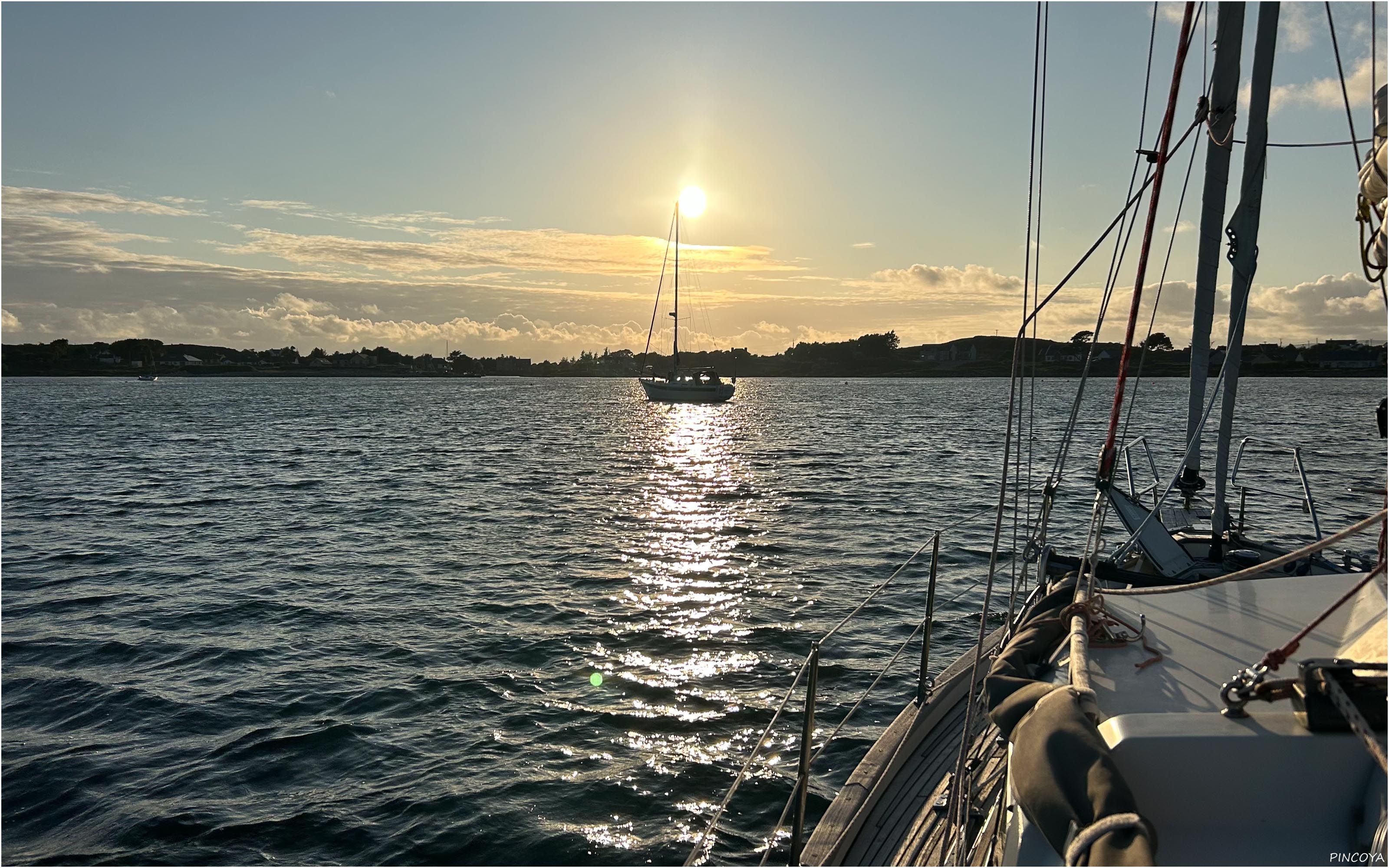 „Abendstimmung in der Cashla Bay“