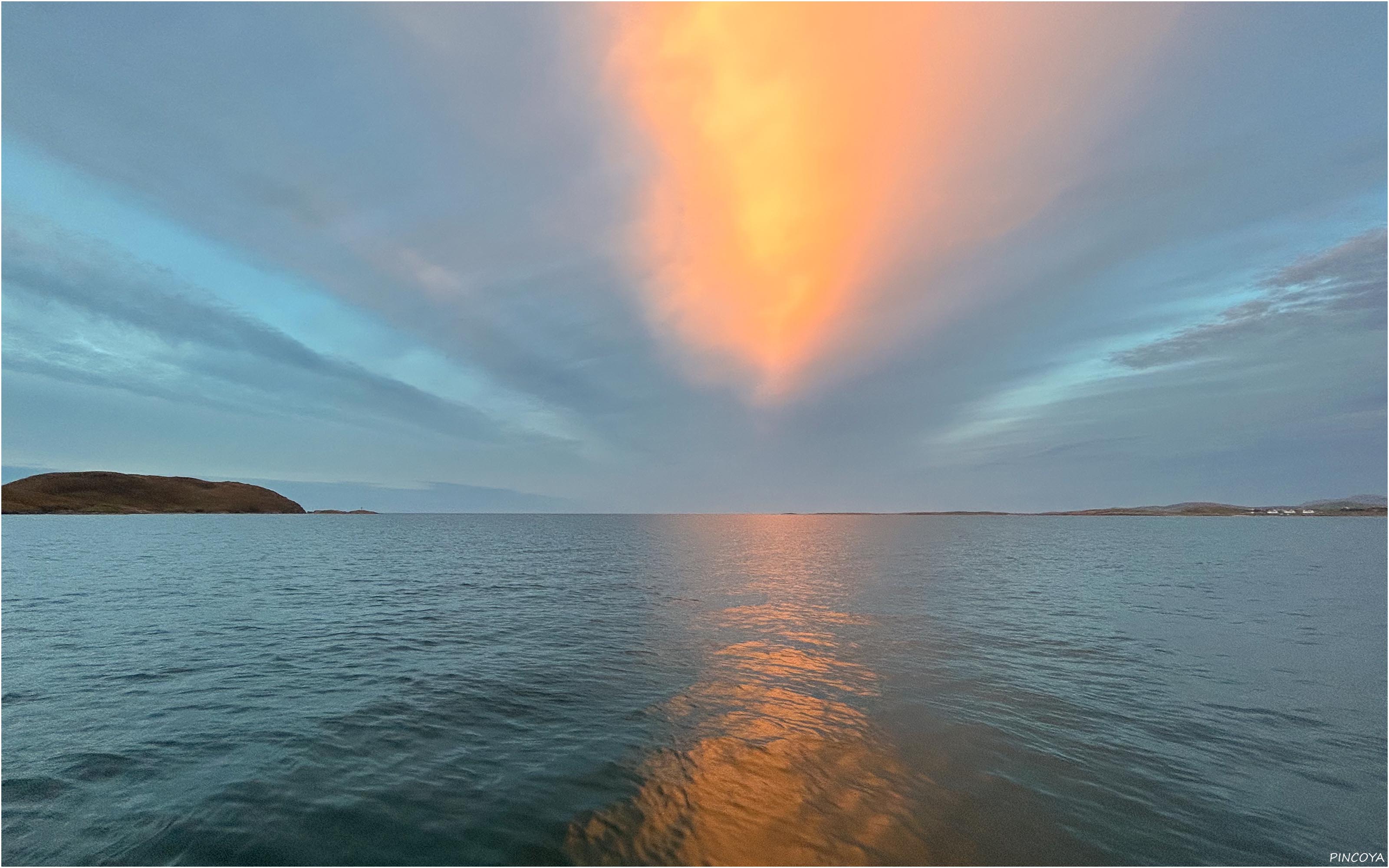 „Die Wolken glühen“