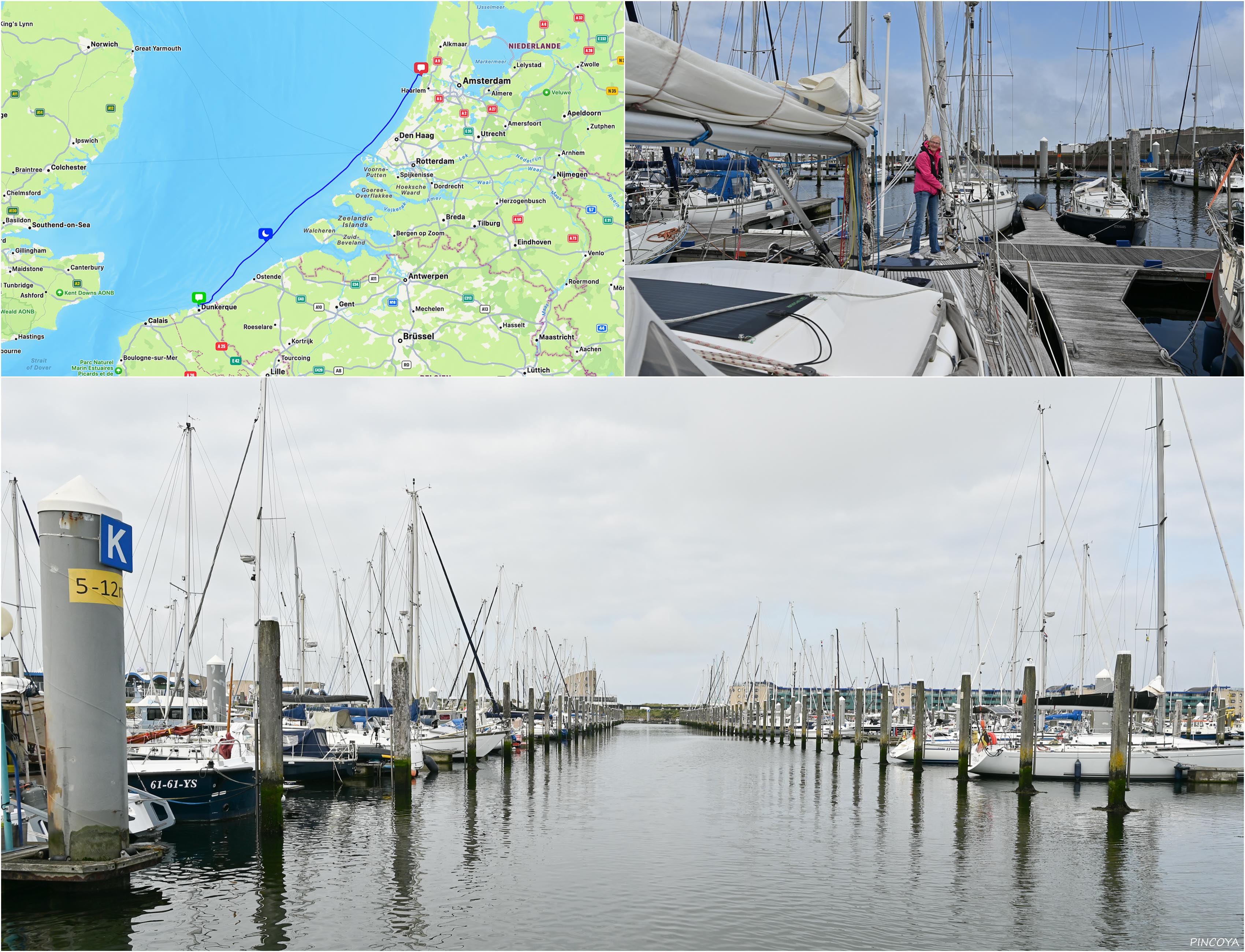 „von IJmuiden (NL) -> nach Dunkerque (F)“