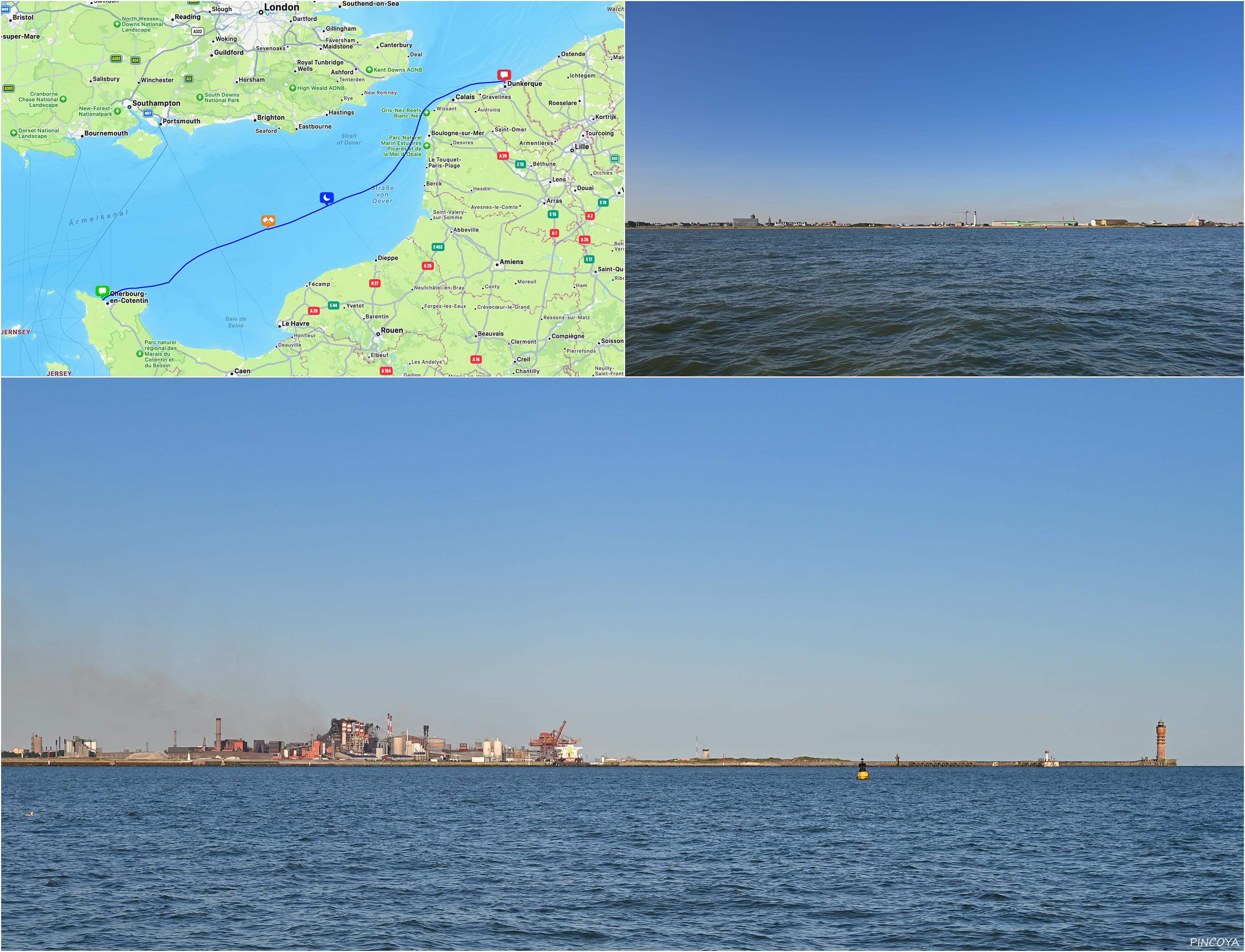 „von Dunkerque -> nach Querqueville (Cherbourg)“