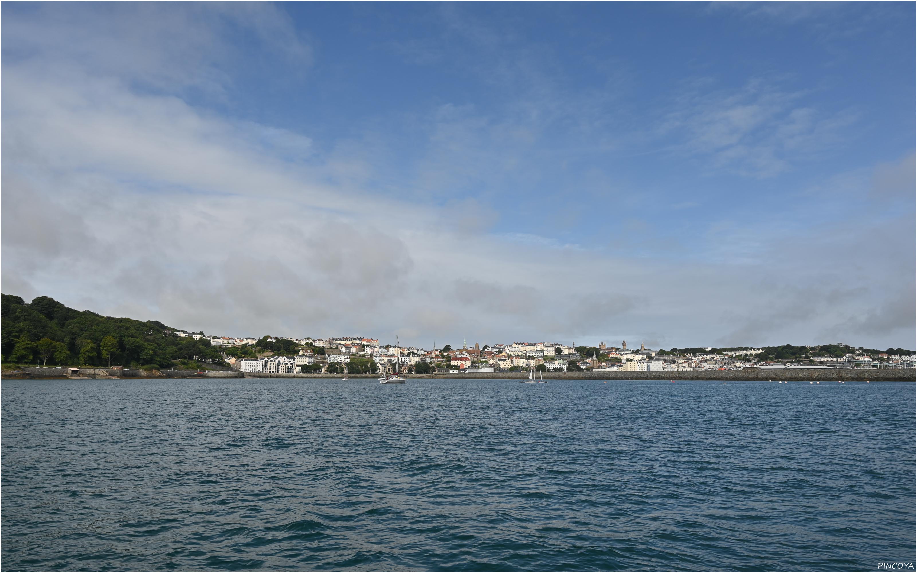 „Am Morgen sieht Saint Peter Port schon freundlicher aus.“