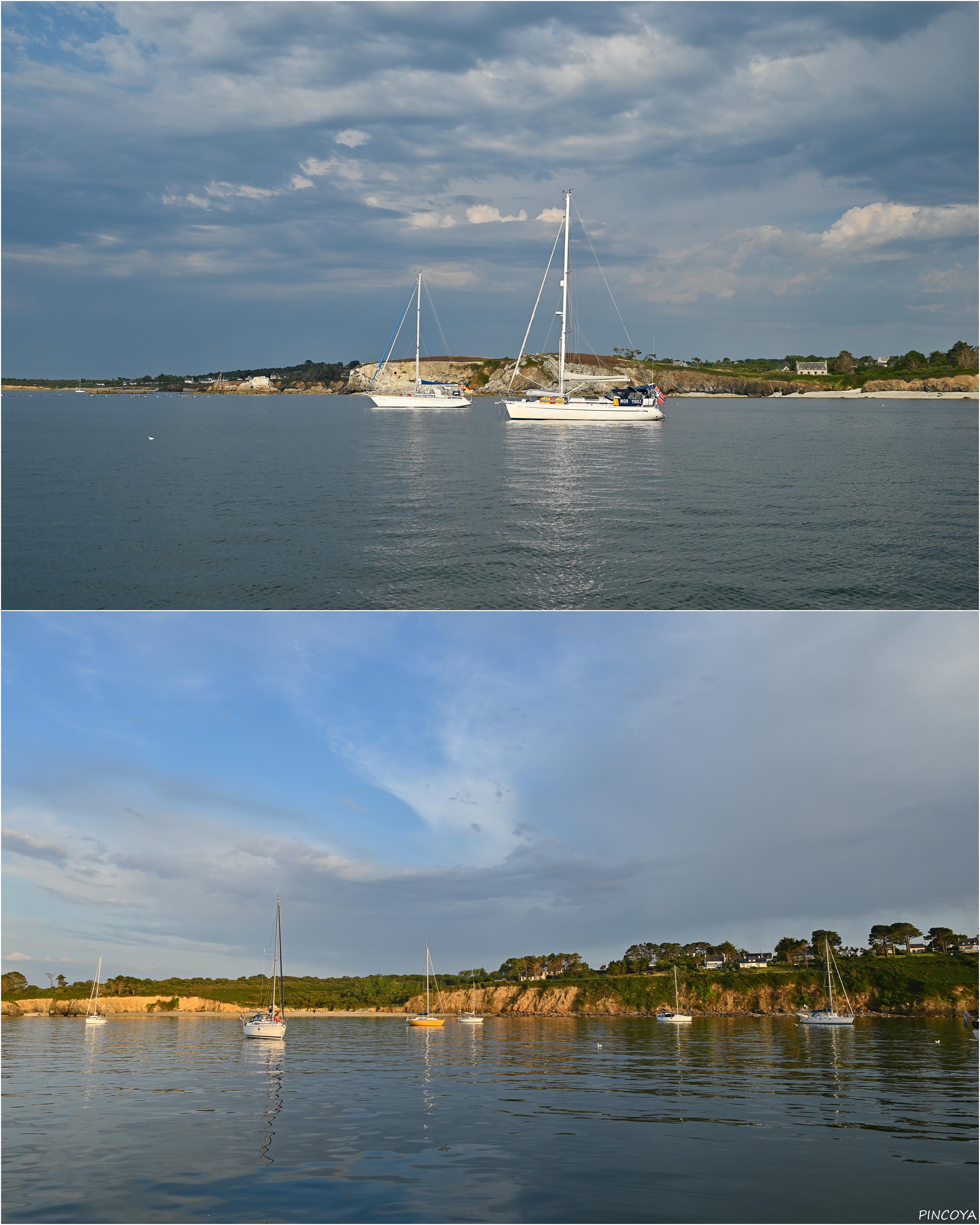 „Vor Camaret-sur-Mer vor Anker“