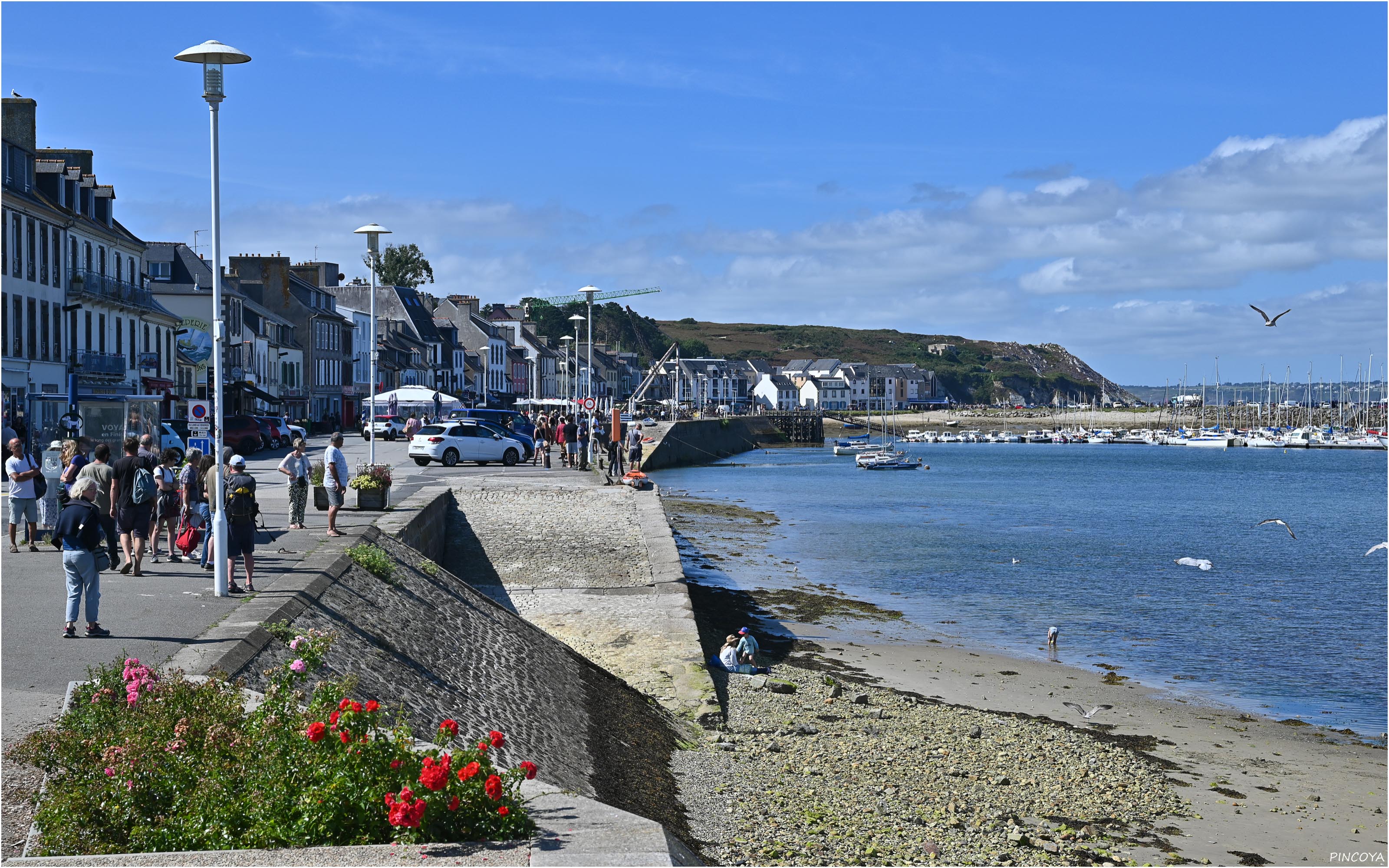 „Die Ufermeile von Camaret-sur-Mer.“