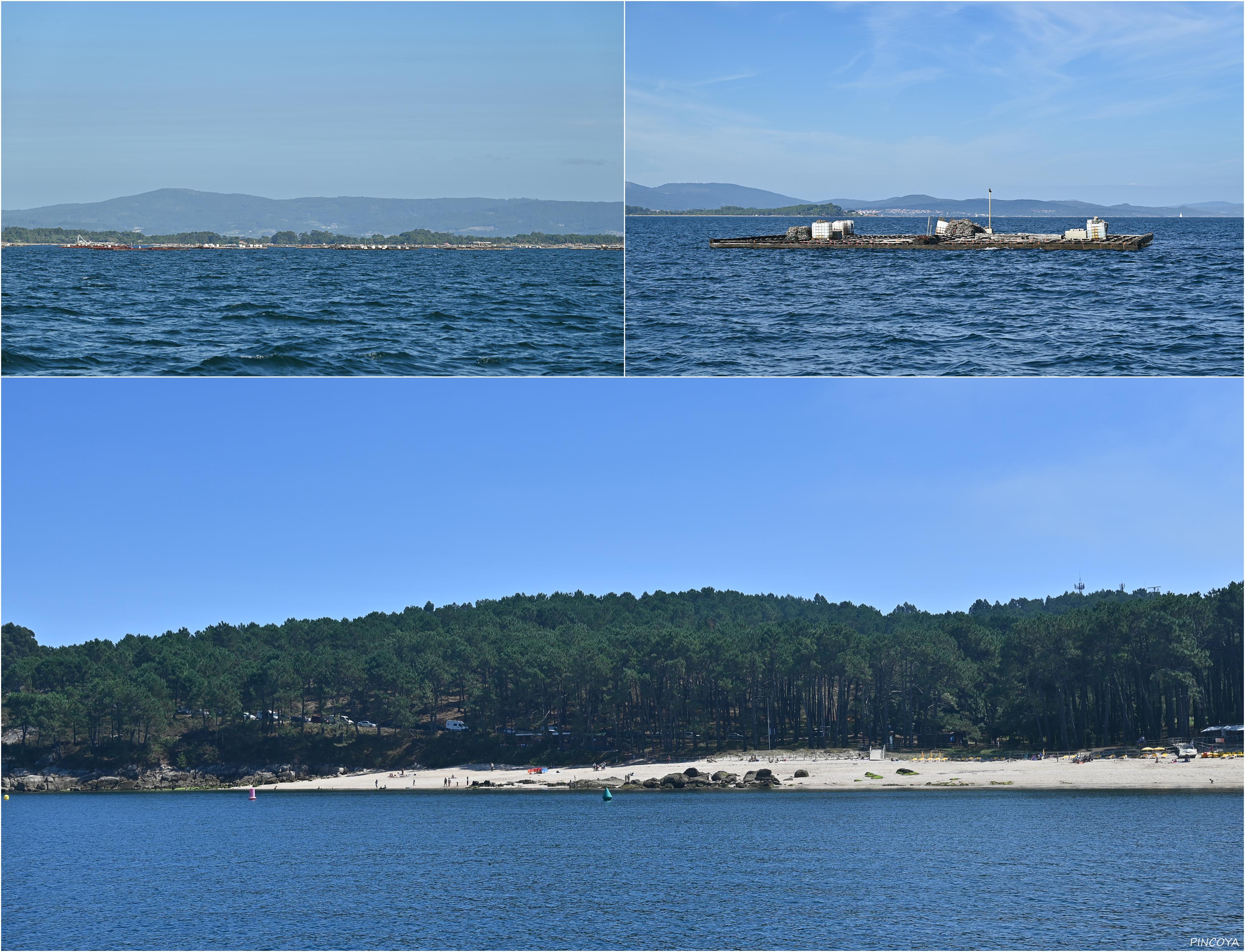 „Die Isla de Arousa und der Playa de la Secada. Unser Wunschankerplatz“