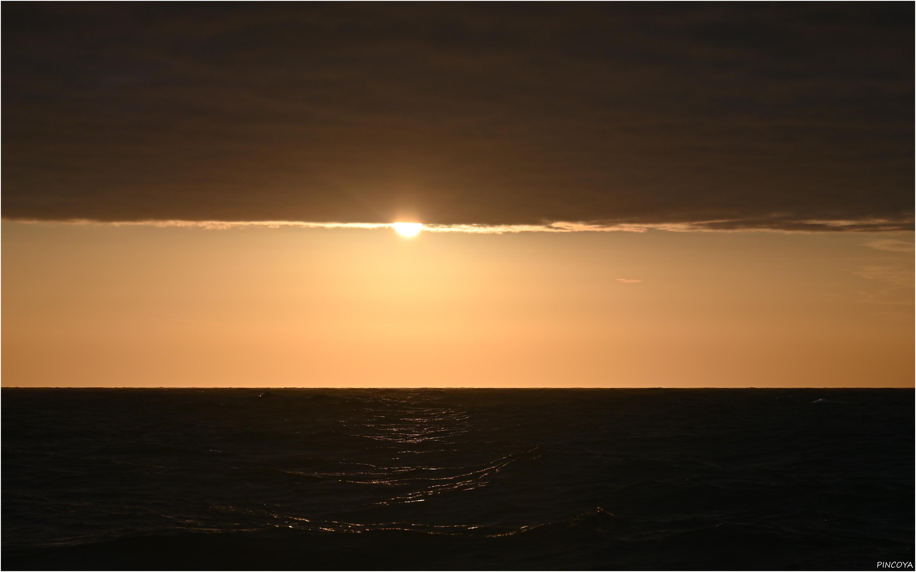 „Die Sonne guckt noch einmal unter den Wolken hervor.“