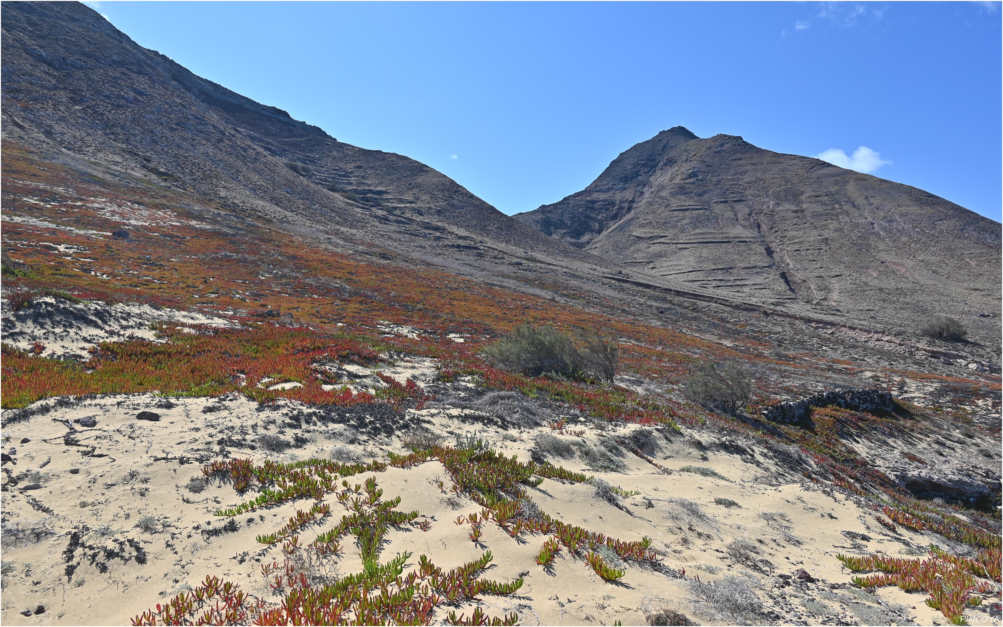 „Die Rückseite des Pico do Maçarico“