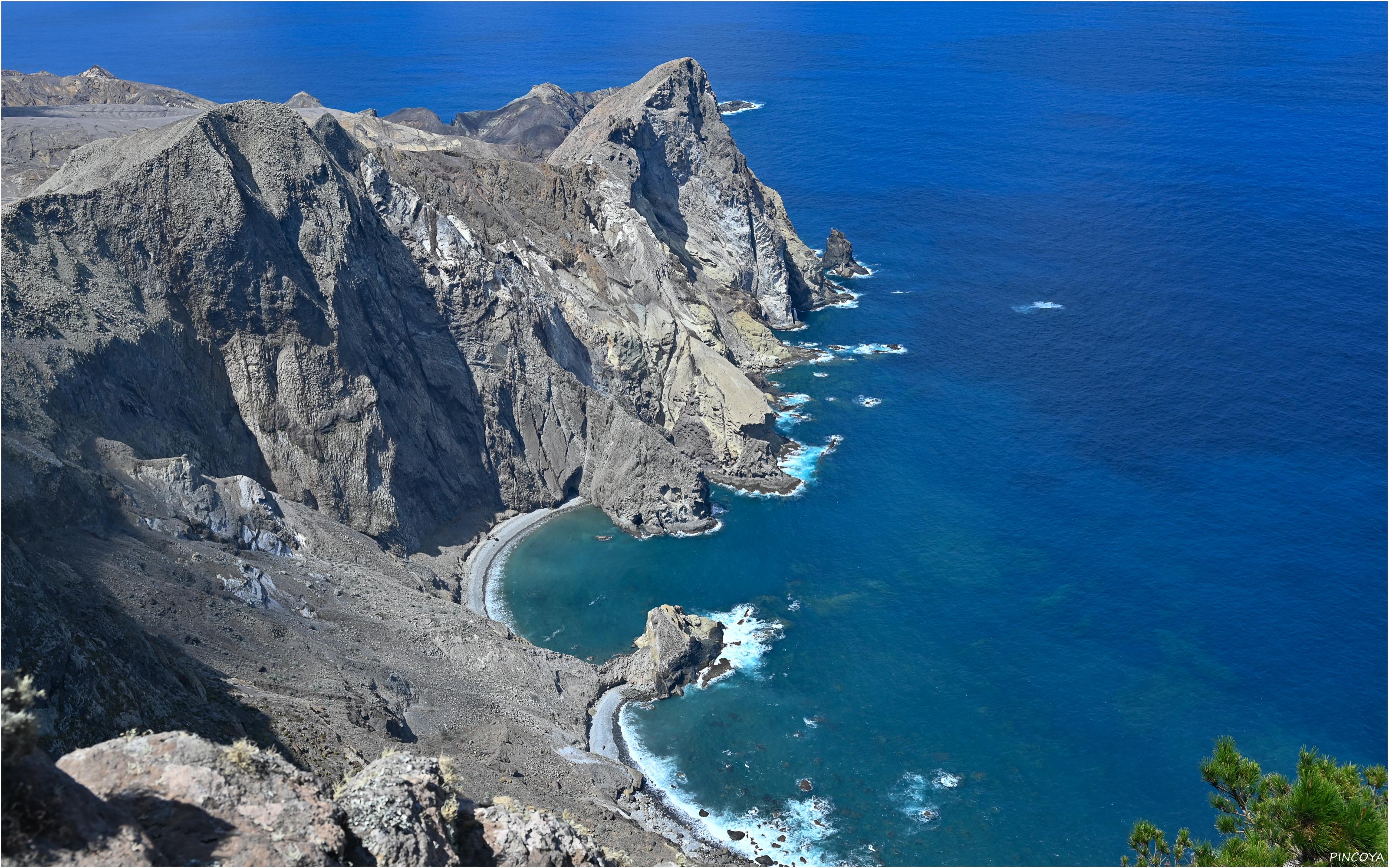 „Die unnahbare Nordostküste von Porto Santo“