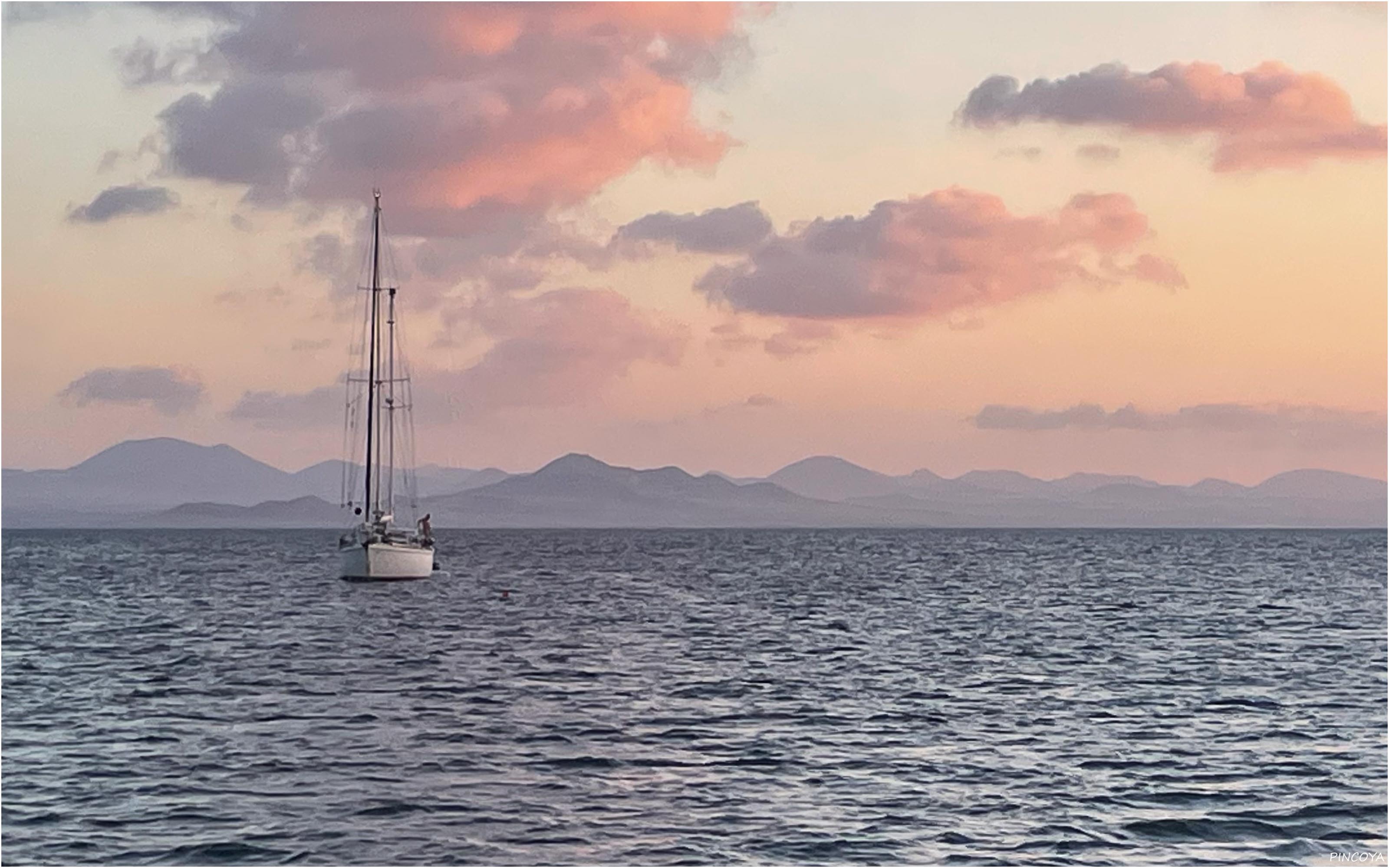 „Lanzarote im Abenddunst“