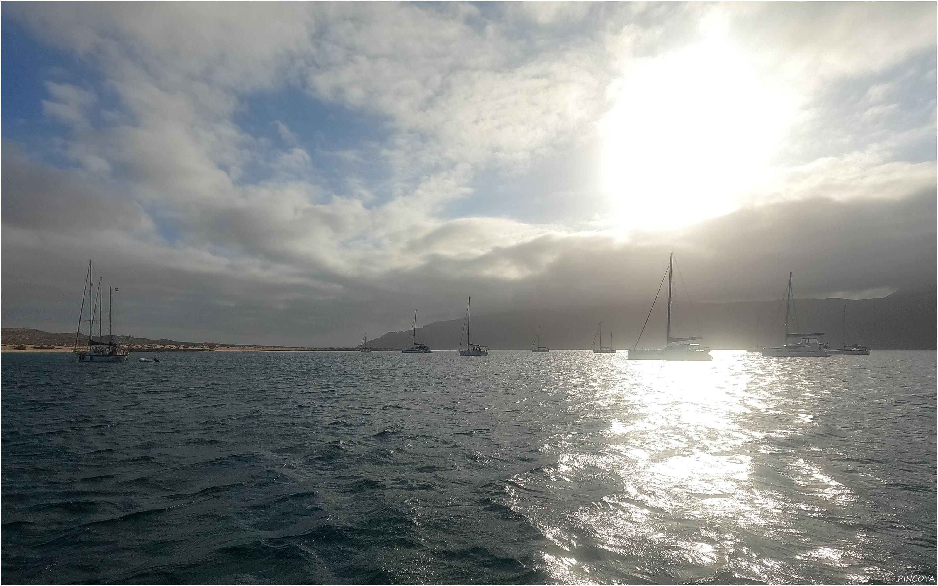 „Über der Isla de la Graciosa geht das Wetter noch, ...“